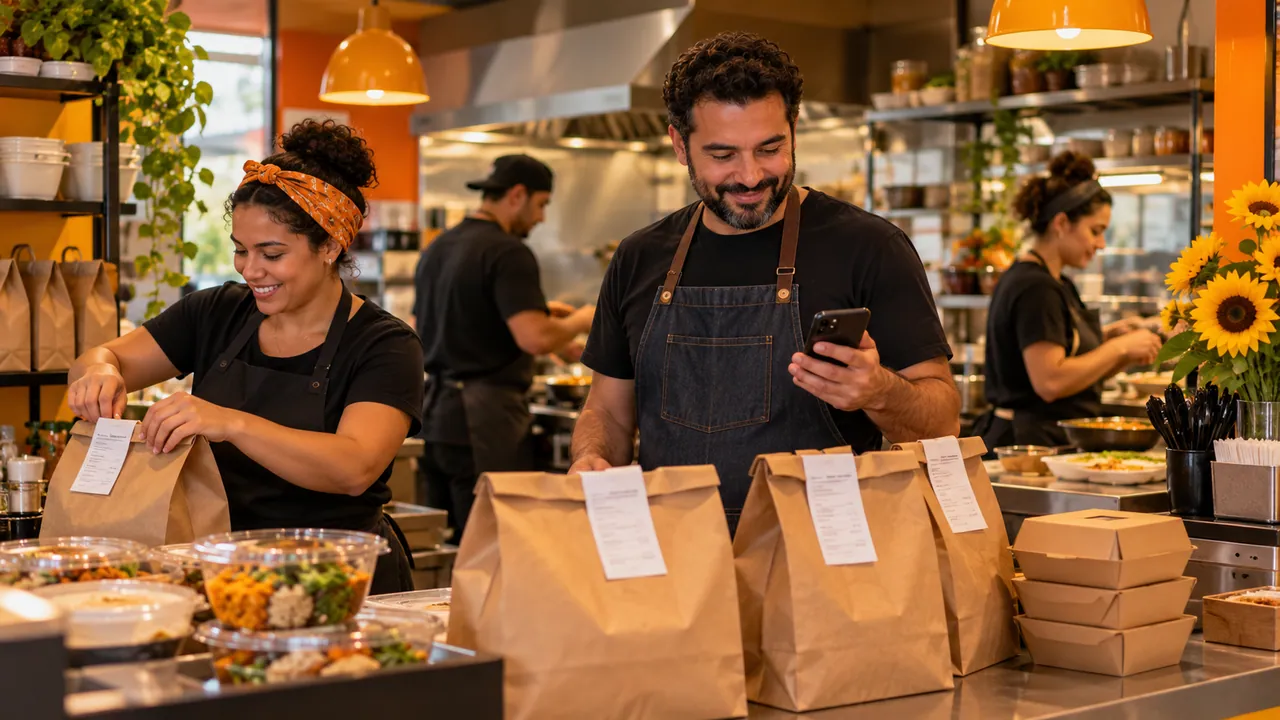 Imagem ilustrativa: Delivery com pico de pedidos no WhatsApp: organize confirmação, preparo e saída