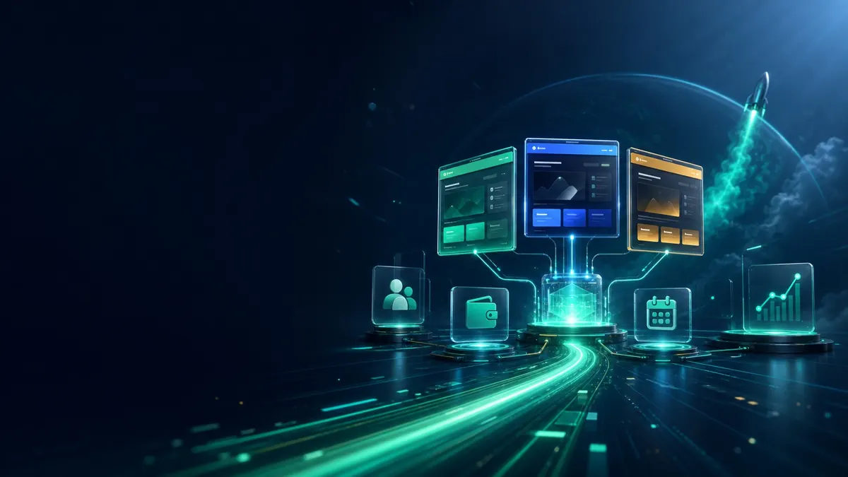 Arte oficial sobre ferramentas digitais, tráfego e crescimento de sites